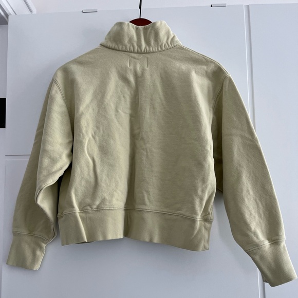 AYR Light Green Quarter-Zip Sweatshirt - Picture 2 of 3